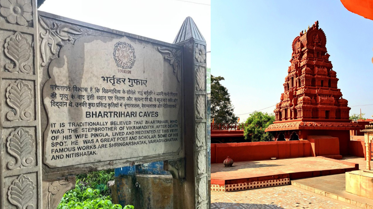 Bharthhari caves					